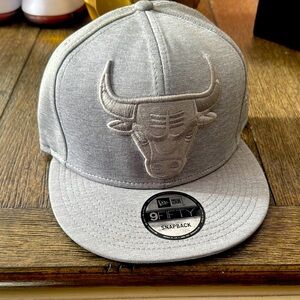 New Era Gray Snapback Cap